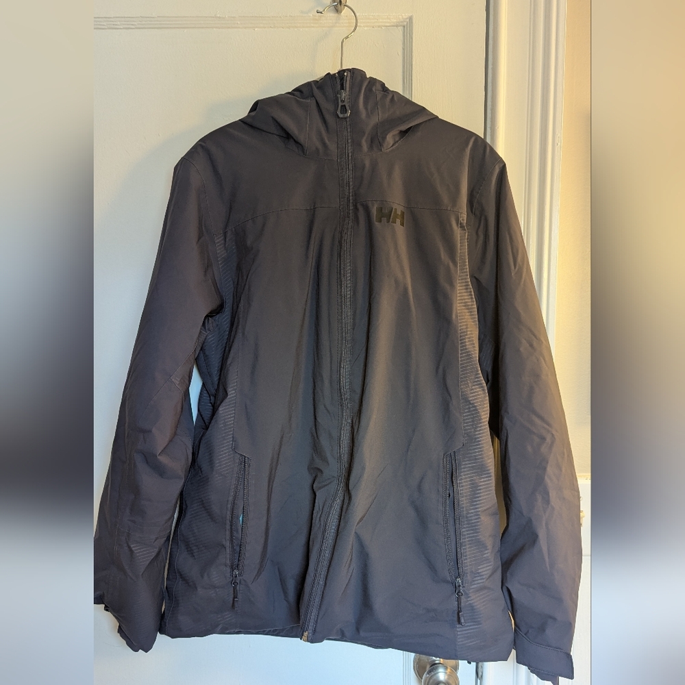 Helly Hansen Women's Sun Valley Navy Ski Jacket Large
